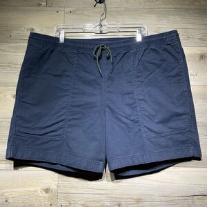 Filson Dry Falls 7” Shorts Service Blue Drawstring Men’s XXL Stretch Outdoor